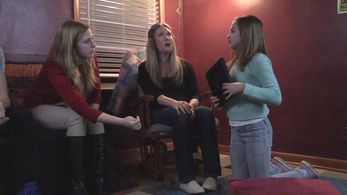 Aliyah Studt, Molly Cravens, and Courtni Aries in Up on High Ground (2014)