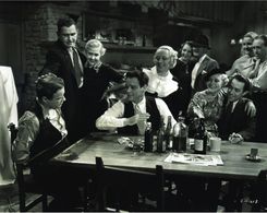 Marie Astaire, Florence Dudley, William Harrigan, Russell Hopton, Barton MacLane, Noel Madison, Frances Morris, and Gert