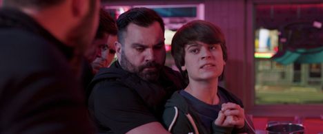 Jude Manley and Jacob Campos in The Adventure of A.R.I.: My Robot Friend (2020)