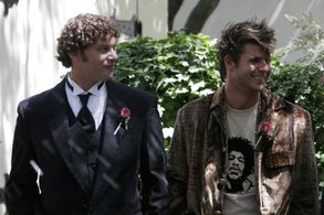 Brett (Jason Manns) and Jimmy Z (Luke Coffee) 