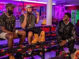 Lil Nas X, The Kid Mero, and Desus Nice in Desus & Mero: Sturdy Limbs (2021)