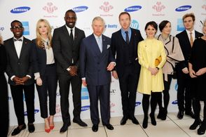 Idris Elba, Damian Lewis, Helen McCrory, King Charles III, Tinie Tempah, Victoria Pendleton, Laura Whitmore, and Sam Cla