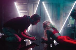 Director, Alex Di Marco & Jordyn Jones on set during 