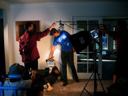 Robin Miller, Lawrence Ng, and Tom Morris in Accidents Happen (2008)