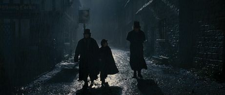 Jamie Foreman, Mark Strong, and Barney Clark in Oliver Twist (2005)