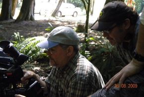 Working with Director of Photography, Randolph Sellers.