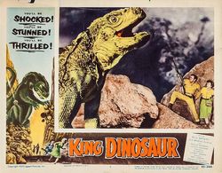 Patti Gallagher and Douglas Henderson in King Dinosaur (1955)