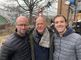 Bruce Willis, Matthew Helderman, and Luke Taylor