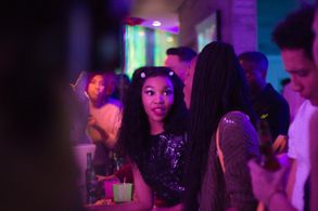 Khosi Ngema and Ama Qamata in Blood and Water