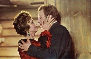 Lionella Pyryeva and Mikhail Ulyanov in The Brothers Karamazov (1969)