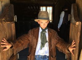 On the set of Ghost in the Gun