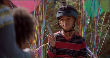 Sayeed Shahidi, Aalyrah Caldwell, and Iman Benson in Uncle Buck (2016)