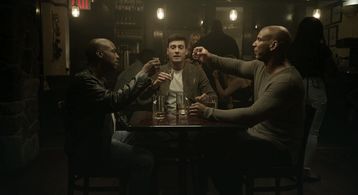 Ignacyo Matynia, Jermaine Wells, and Jeremiah Clarke in A Good Cop (2021)