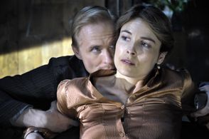 Irina Björklund and Sampo Sarkola in Priest of Evil (2010)