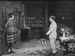 Buster Keaton and Bonnie Hill in The Frozen North (1922)