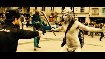 Hugo Silva, Mario Casas, and Gabriel Ángel Delgado in Witching and Bitching (2013)