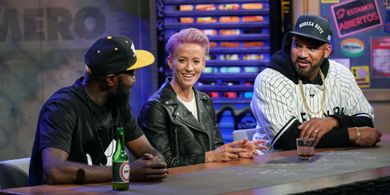 Megan Rapinoe, The Kid Mero, and Desus Nice in Desus & Mero: Staring in Ashanti (2019)