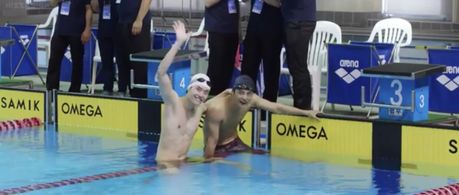 Lee Jong-Suk and Seo In-Guk in No Breathing (2013)