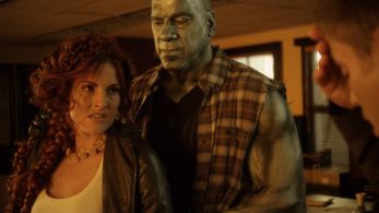 Lou Ferrigno and Rileah Vanderbilt