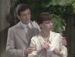 Francesca Annis and James Warwick in Partners in Crime (1983)