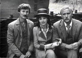 Lyudmila Shevel, Fyodor Strigun, and Aleksandr Mishin in I v zvukakh pamyat otzovyotsya... (1986)
