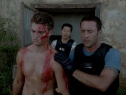 Daniel Dae Kim, Alex O'Loughlin, and Yosef Kasnetzkov