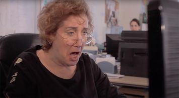 The Greggs. Role: Panicking Testing Official.