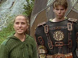 Gosia Piotrowska and Zbych Trofimiuk in Spellbinder (1995)