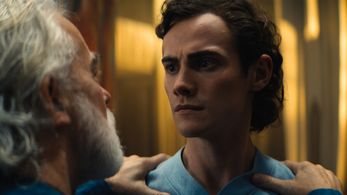 Terrence Mann and Cassian Bilton in Foundation (2021)