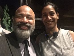 With Geeta Malik, Writer/Director “ India Sweets & Spices”