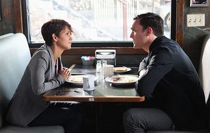 Halle Berry and Owain Yeoman in Extant (2014)