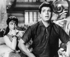 Dharmendra and Mala Sinha