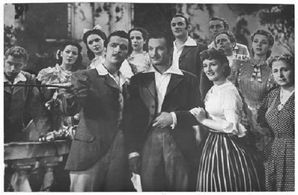 Lucía Barause, Nélida Bilbao, Armando Bo, Hugo del Carril, Santiago Gómez Cou, Amanda Ledesma, and Consuelo Abad in The 