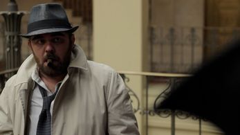 Gabriel Lane as Harvey Bullock in a fan film by Garett Ridler 