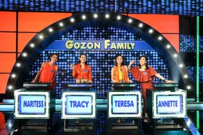 Teresa Gozon-Abrogar, Annette Gozon, Tracy Garcia, and Maritess Viterbo in Family Feud Philippines (2022)