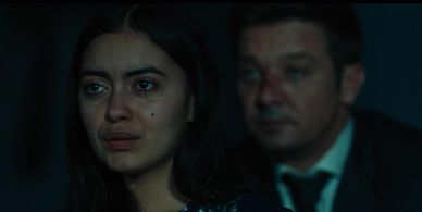 Maia Jae and Jeremy Renner on MAYOR OF KINGSTOWN