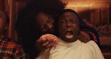 Myles Grier in 'Pop That Trunk' Music Video by Juicy J and Wiz Khalifa