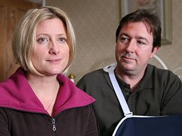 Susannah Harker and Daniel Ryan in Moving On (2009)