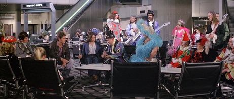 George S. Clinton, George Gilmour, and Catherine Mary Stewart in The Apple (1980)