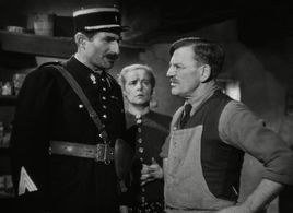 Arthur Devère, Marcelle Hainia, and Marcel Pérès in It Happened at the Inn (1943)