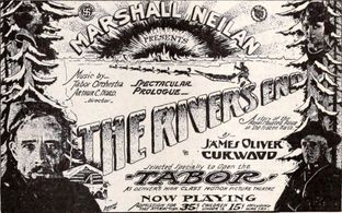 Marjorie Daw, J. Barney Sherry, and Lewis Stone in The River's End (1920)