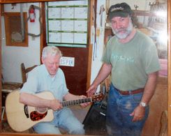 Doc Watson and Wayne C. Henderson in Fiddlin' (2018)
