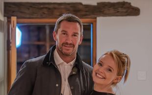 Anthony Quinlan and Michela Longden behind the scenes of Wrath: Knife Crime