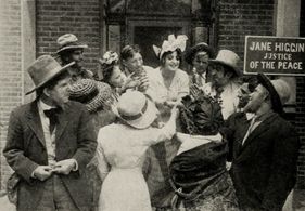 Margarita Fischer in Jane, the Justice (1914)