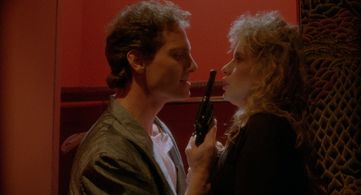 Stan Hurwitz and Elizabeth Kaitan in Necromancer (1988)