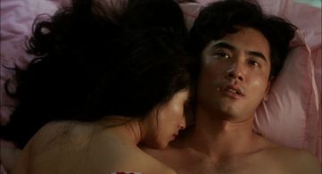 Winston Chao and May Chin in The Wedding Banquet (1993)