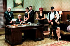 Hrysa Ropa, Giannis Vogiatzis, Sakis Boulas, Pigmalion Dadakaridis, Angeliki Lambri, Thomais Androutsou, and Antonis Kro