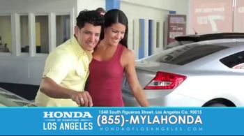 Shooting a HONDA LA Spanish Commercial Spot shot in Los Angeles, CA.