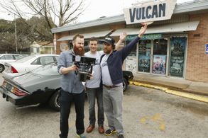 Will Burke, Jimmy Kimmel, Matthew McConaughey VULCAN VIDEO, Austin, TX