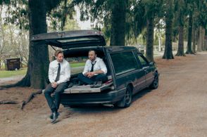 Jari Virman and Pekka Strang in Death Is a Problem for the Living (2023)